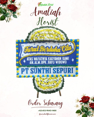 Papan Bunga Duka di Kalumata