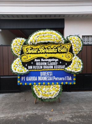 Papan Bunga Duka di Kalumata